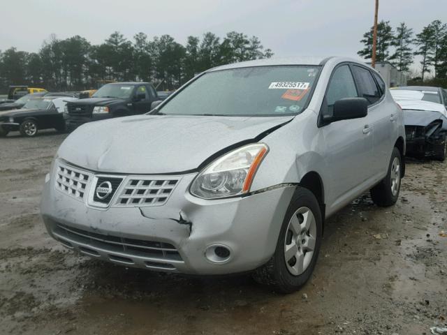 JN8AS58T09W325417 - 2009 NISSAN ROGUE S SILVER photo 2