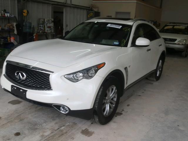 JN8CS1MW4HM412118 - 2017 INFINITI QX70 WHITE photo 2