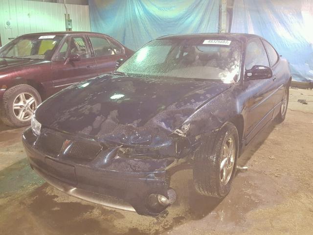 1G2WP12K72F143090 - 2002 PONTIAC GRAND PRIX Mavi foto 2