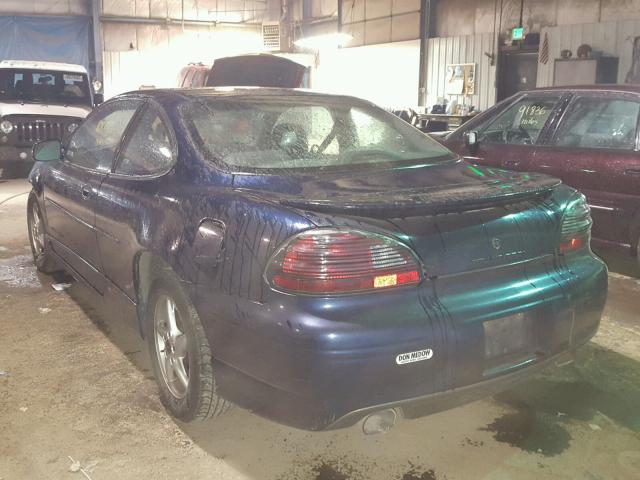 1G2WP12K72F143090 - 2002 PONTIAC GRAND PRIX BLUE photo 3