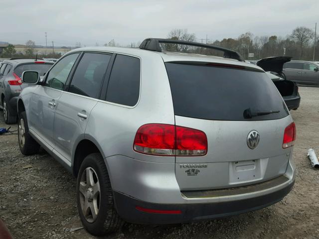 WVGBC77L44D049513 - 2004 VOLKSWAGEN TOUAREG 3. SILVER photo 3