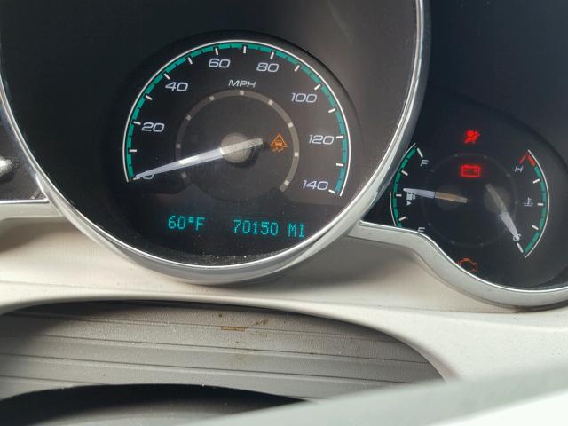 1G1ZB5EB2AF277605 - 2010 CHEVROLET MALIBU LS შავი ფოტო 8