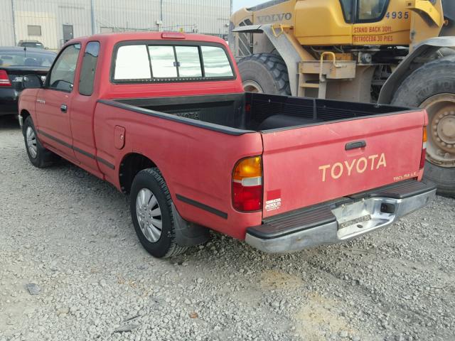 4TAVL52N5VZ314907 - 1997 TOYOTA TACOMA XTR RED photo 3