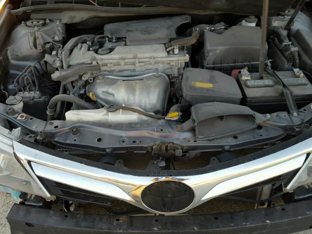 4T1BF1FK2DU216027 - 2013 TOYOTA CAMRY L GRAY photo 7