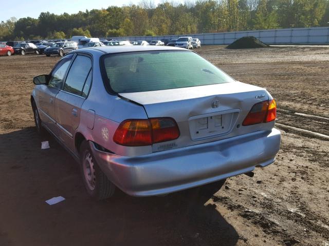 2HGEJ6610XH537383 - 1999 HONDA CIVIC BASE SILVER photo 3