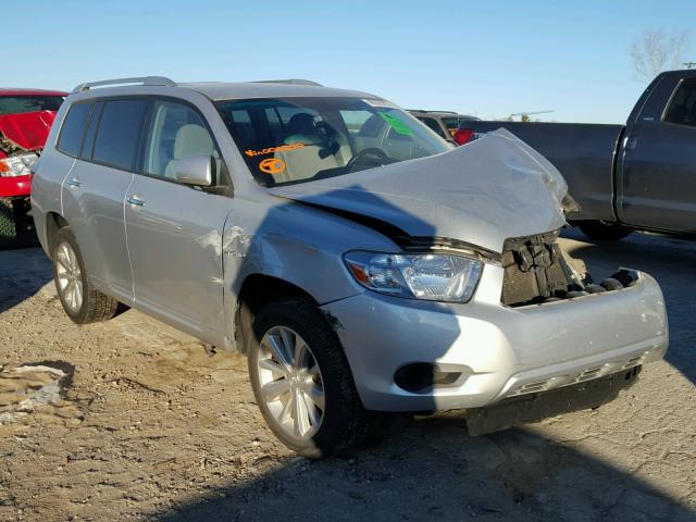 JTEEW41A182006579 - 2008 TOYOTA HIGHLANDER SILVER photo 1