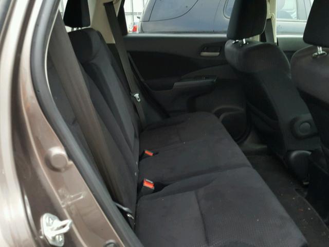 5J6RM4H51DL048608 - 2013 HONDA CR-V EX ყავისფერი ფოტო 6