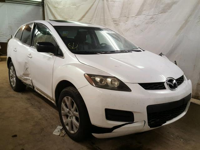 JM3ER293770109125 - 2007 MAZDA CX-7 WHITE photo 1