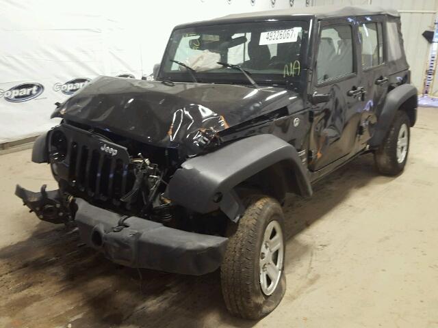 1C4BJWDG4GL133689 - 2016 JEEP WRANGLER U BLACK photo 9