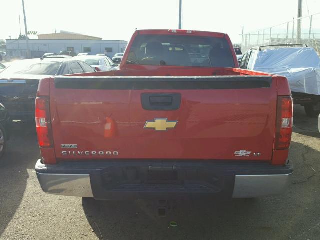 1GCEC14058Z212638 - 2008 CHEVROLET SILVERADO RED photo 6