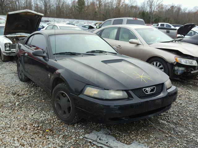 1FAFP40411F104100 - 2001 FORD MUSTANG BLACK photo 1