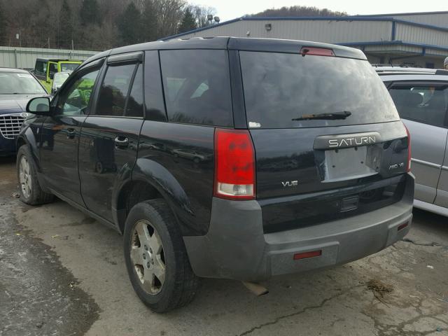 5GZCZ63474S861950 - 2004 SATURN VUE BLACK photo 3