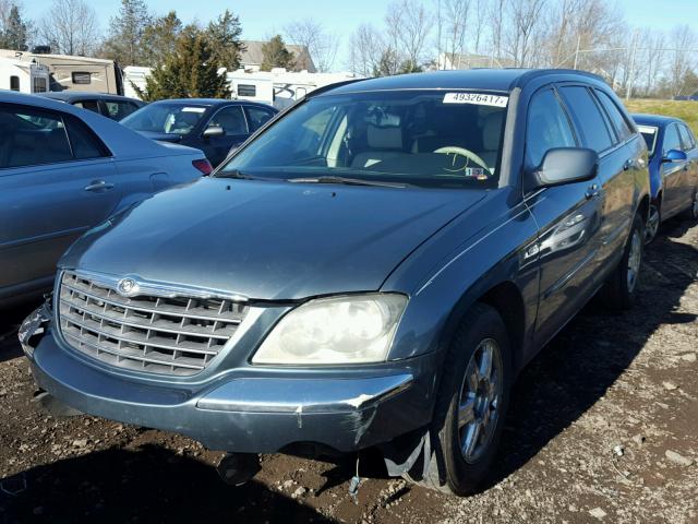 2A8GF68426R716655 - 2006 CHRYSLER PACIFICA T BLUE photo 2