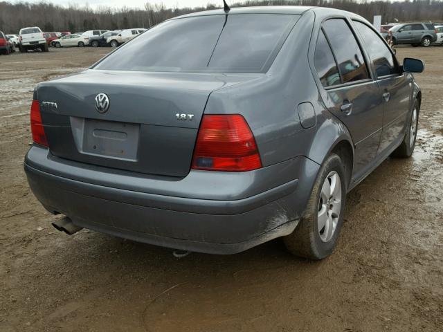 3VWSE69M13M054943 - 2003 VOLKSWAGEN JETTA GLS GRAY photo 4