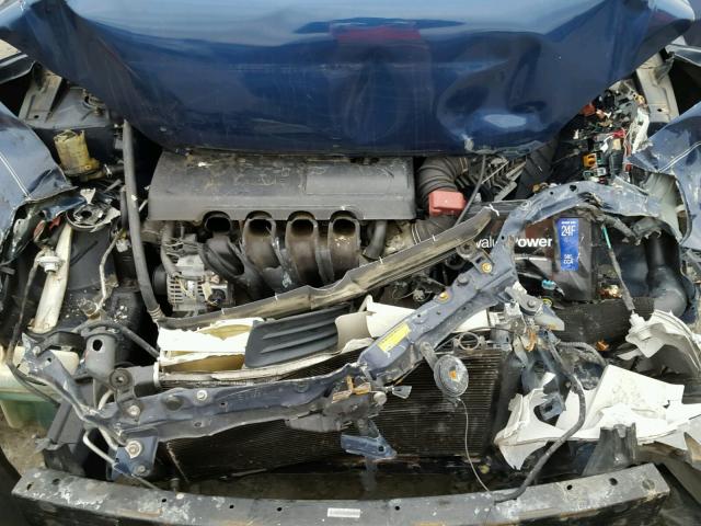 1NXBR32E74Z286206 - 2004 TOYOTA COROLLA CE BLUE photo 7