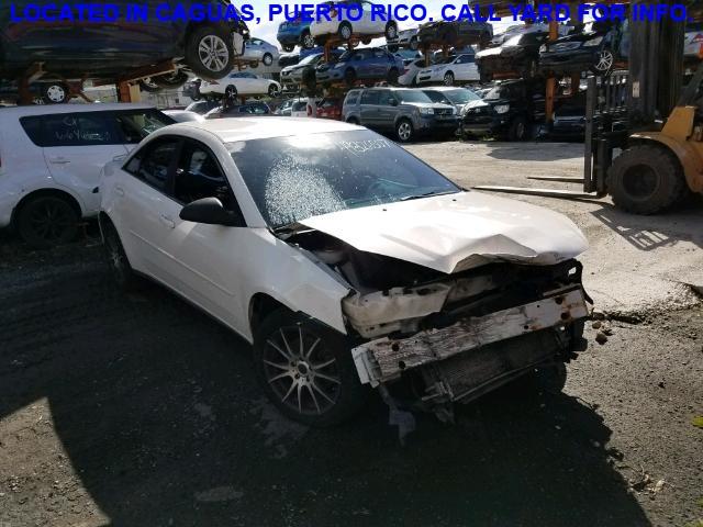 1G2ZG58N674215695 - 2007 PONTIAC G6 BASE WHITE photo 1