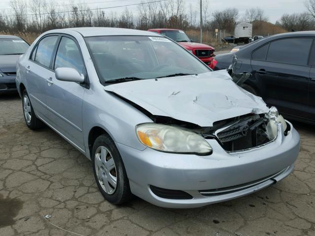 1NXBR32E06Z643776 - 2006 TOYOTA COROLLA CE SILVER photo 1