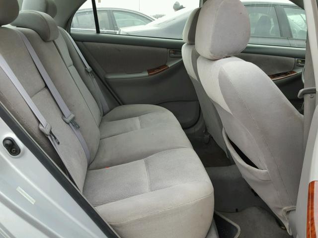 1NXBR32E06Z643776 - 2006 TOYOTA COROLLA CE SILVER photo 6