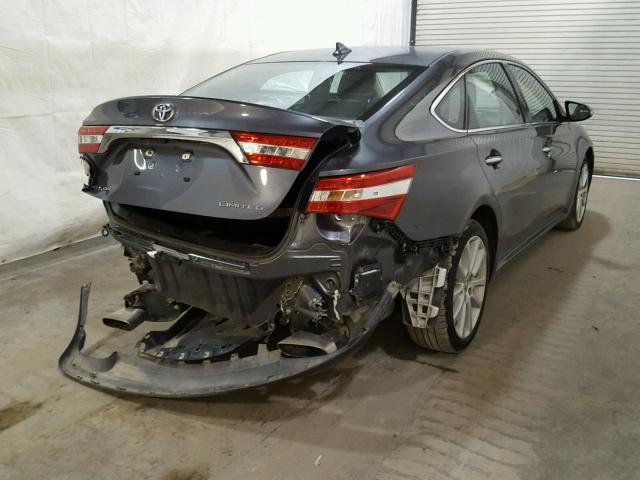 4T1BK1EBXDU068609 - 2013 TOYOTA AVALON BAS CHARCOAL photo 4