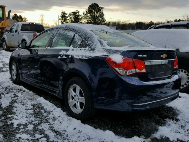 1G1PF5S99B7197341 - 2011 CHEVROLET CRUZE LT BLUE photo 3