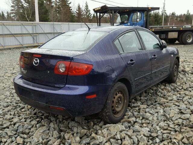 JM1BK12F461463269 - 2006 MAZDA 3 I BLUE photo 4