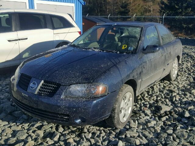 3N1CB51D16L453614 - 2006 NISSAN SENTRA 1.8 BLUE photo 2