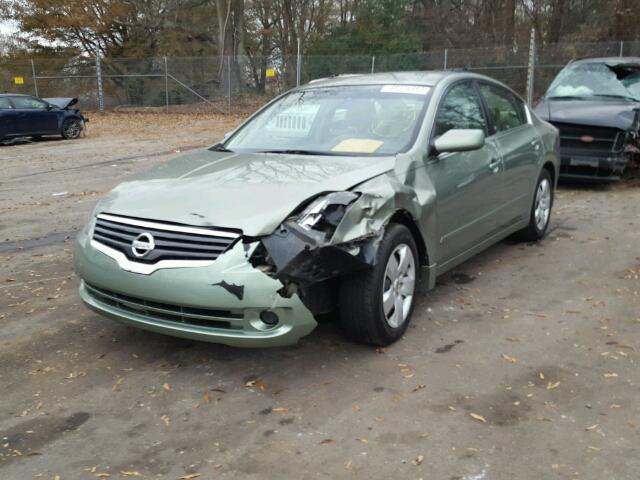 1N4AL21E38N505004 - 2008 NISSAN ALTIMA 2.5 GREEN photo 2