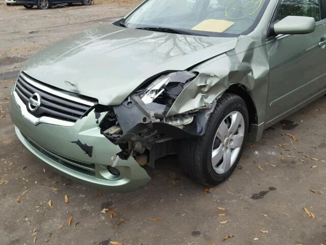 1N4AL21E38N505004 - 2008 NISSAN ALTIMA 2.5 GREEN photo 9