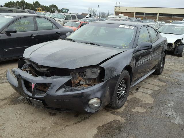 2G2WP522241254700 - 2004 PONTIAC GRAND PRIX BLACK photo 2