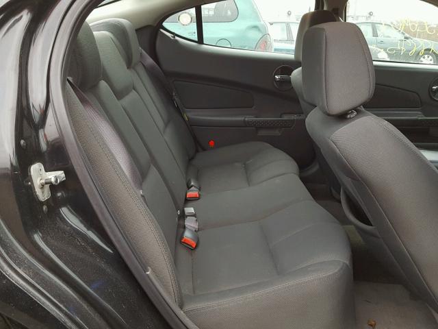 2G2WP522241254700 - 2004 PONTIAC GRAND PRIX BLACK photo 6