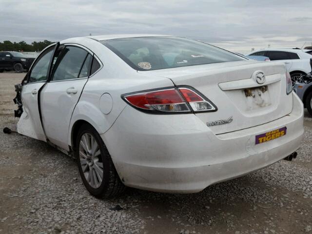 1YVHP82A895M08307 - 2009 MAZDA MAZDA6I WHITE photo 3