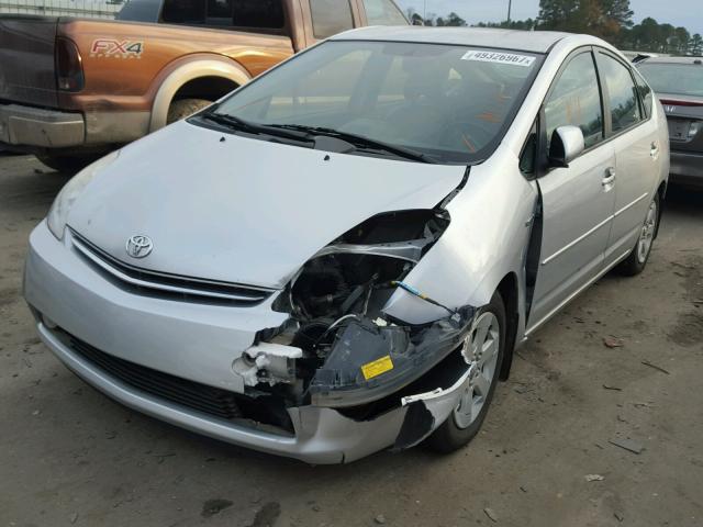 JTDKB20U697848454 - 2009 TOYOTA PRIUS SILVER photo 2