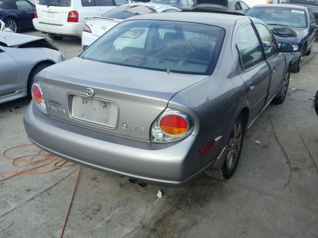 JN1DA31A02T314744 - 2002 NISSAN MAXIMA GLE SILVER photo 4