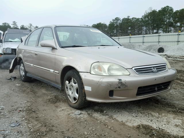 1HGEJ8642YL014232 - 2000 HONDA CIVIC EX BROWN photo 1