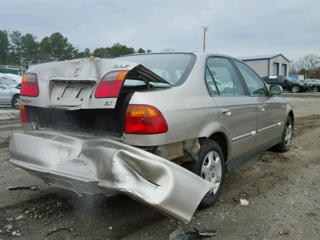 1HGEJ8642YL014232 - 2000 HONDA CIVIC EX 棕色 照片 4