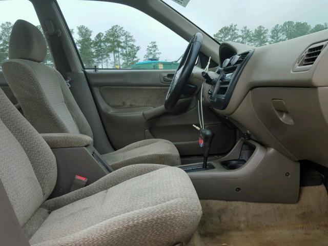 1HGEJ8642YL014232 - 2000 HONDA CIVIC EX 棕色 照片 5