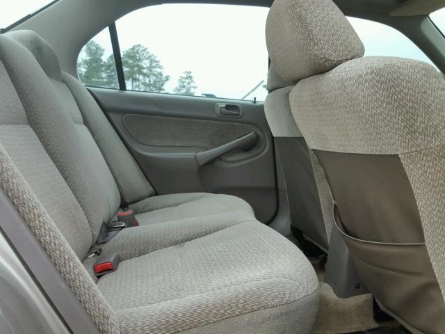 1HGEJ8642YL014232 - 2000 HONDA CIVIC EX 棕色 照片 6