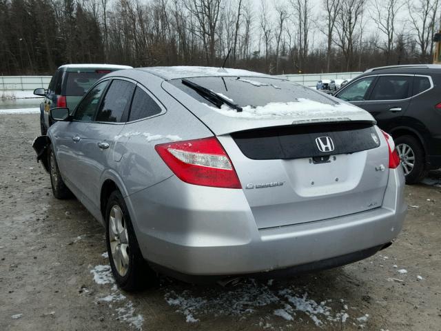 5J6TF2H58CL001062 - 2012 HONDA CROSSTOUR SILVER photo 3