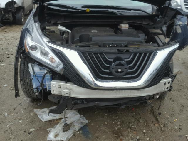 5N1AZ2MH3FN268778 - 2015 NISSAN MURANO S BLACK photo 9