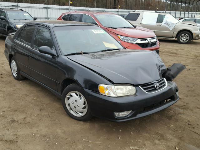 2T1BR12EX2C583179 - 2002 TOYOTA COROLLA CE BLACK photo 1