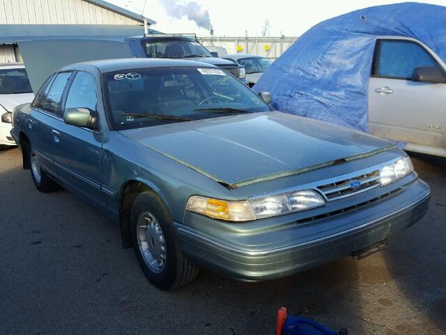 2FALP74W5VX161121 - 1997 FORD CROWN VICT BLUE photo 1