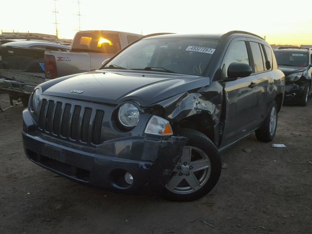 1J8FF47W27D140671 - 2007 JEEP COMPASS GRAY photo 2