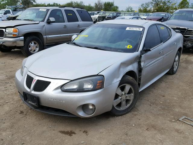 2G2WP552561287088 - 2006 PONTIAC GRAND PRIX ვერცხლისფერი ფოტო 2