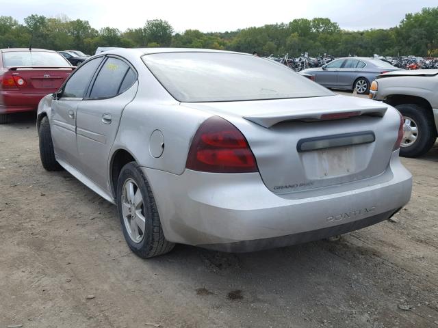 2G2WP552561287088 - 2006 PONTIAC GRAND PRIX ვერცხლისფერი ფოტო 3