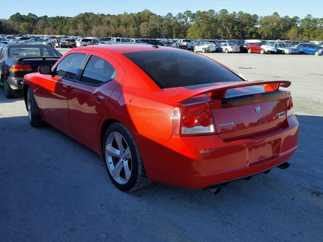 2B3CA7CW4AH147827 - 2010 DODGE CHARGER SR RED photo 3