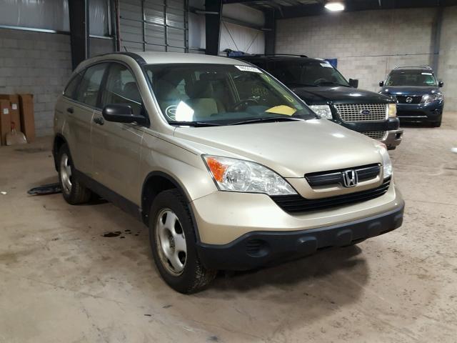 3CZRE38348G707421 - 2008 HONDA CR-V LX GOLD photo 1