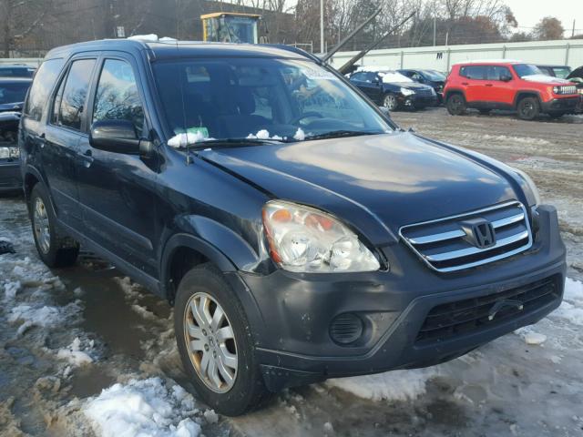 SHSRD78866U422226 - 2006 HONDA CR-V EX შავი ფოტო 1