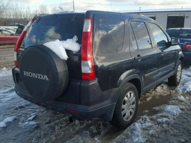 SHSRD78866U422226 - 2006 HONDA CR-V EX შავი ფოტო 4