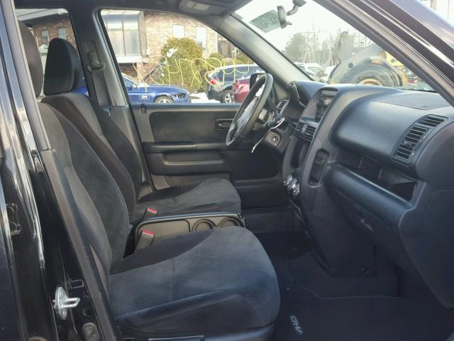 SHSRD78866U422226 - 2006 HONDA CR-V EX შავი ფოტო 5