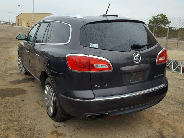 5GAKRBKDXFJ379653 - 2015 BUICK ENCLAVE GRAY photo 3